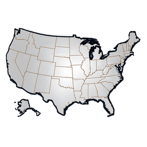 USA Map Outline PNG jvr PNG image with transparent background