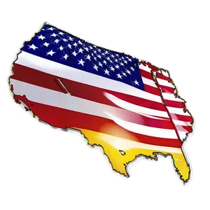 Usa Map Outline Png Mfi PNG Image