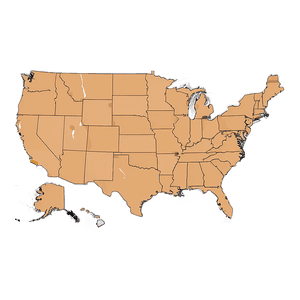 USA Map Outline PNG xli4 PNG image with transparent background
