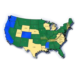 Usa States Quiz Png Mrm2 PNG Image