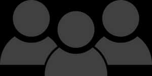 User Group Icon Silhouette PNG