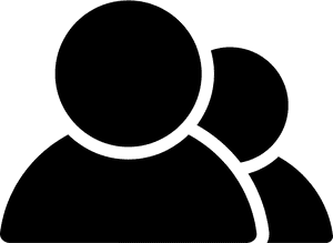 Two Users - Two User Icon Png, Transparent Png PNG image with transparent background