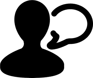 User Iconwith Help Question PNG image with transparent background