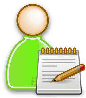 User Student - Note Pad And Pencil Clipart, HD Png Download PNG image with transparent background