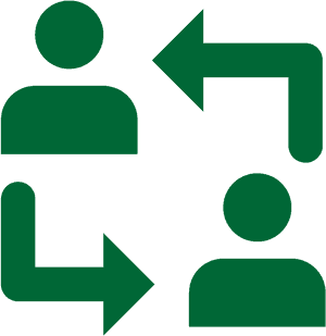 User Interaction Flow Icon PNG image with transparent background