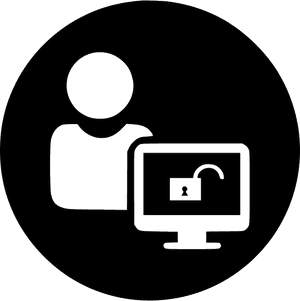 User_ Unlock_ Security_ Icon PNG image with transparent background