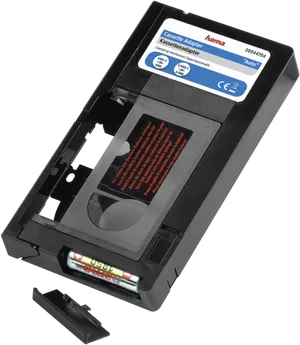 V H S Cassette Adapter Product Image PNG Image