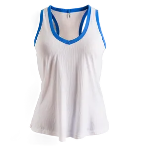 V-neck White Tank Top Cut Png Djq3 PNG Image