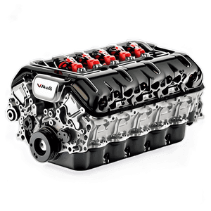 V8 Engine PNG 06112024 PNG image with transparent background