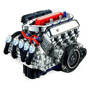 V8 Engine PNG qrb93 PNG image with transparent background
