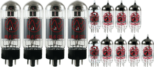 For Fender Super Sonic 100 Head - Tube Complement For Fender Deluxe Vm Combo PNG with transparent background