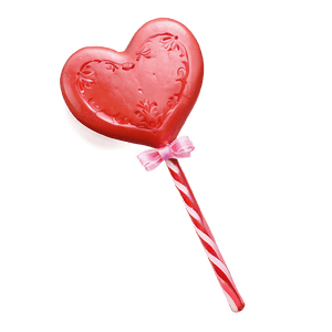 Valentine Heart Candy PNG bhk PNG
