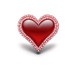 Valentine Heart Frame PNG xso79 PNG