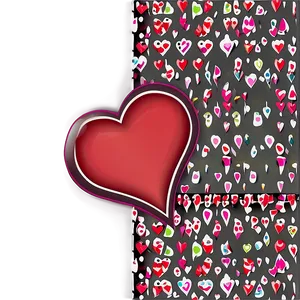 Valentine Heart Pattern Png Lbx PNG Image