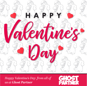 Clip Art Happy Valentines Day Boo - Happy Valentines New Boo, HD Png Download PNG image with transparent background