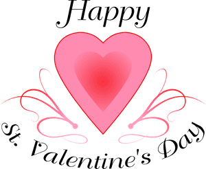 Clip Art Happy St Valentines Day - Happy St Valentine's Day Clipart, HD Png Download PNG image with transparent background