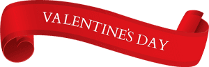 Transparent Banner Clipart Png - Happy Valentines Day Banner, Png Download PNG image with transparent background