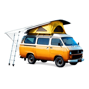 Van with Rooftop Tent PNG 86 PNG with transparent background