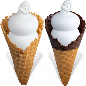 Peanut Buster® Parfait - Dairy Queen Soft Serve Waffle Cone, HD Png Download PNG image with transparent background
