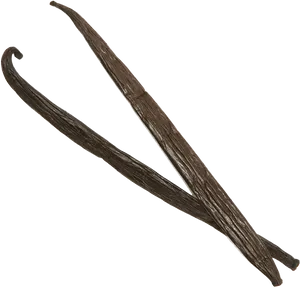 Vanilla Pods Closeup PNG Image