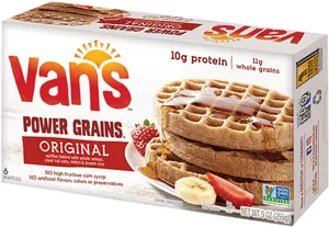 Vans Power Grains Original Waffles Box PNG Image