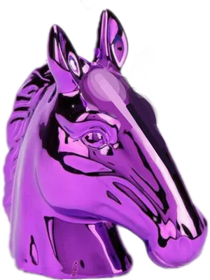 Vaporwave Equine Sculpture.png PNG Image