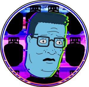 Vaporwave Inspired Profile Picture Png - Profile Picture Circle Meme, Transparent Png PNG image with transparent background