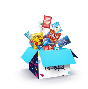 Variety Fun Snack Box Cheez It Included PNG Image