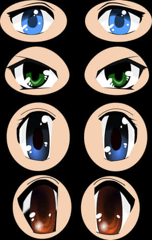 Eye Anime Png Vector, Transparent Png PNG
