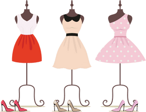 Dress Clothing Royalty-free Clip Art - Dress On Hanger Clipart, HD Png Download PNG