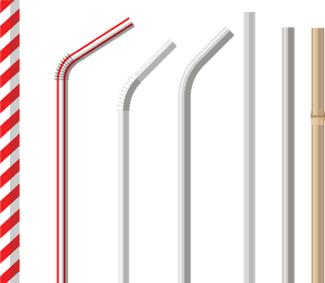 Types Of Reusable Straws , Png Download - Types Of Reusable Straws, Transparent Png PNG