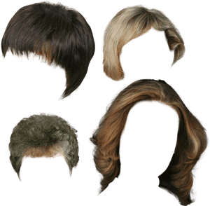 Hair Wig Png - Женские Волосы Для Фотошопа, Transparent Png PNG image with transparent background