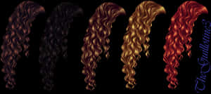 Hair Curls Png Image - Transparent Curly Hair Clipart, Png Download PNG image with transparent background