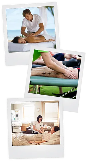 Varietyof Massage Therapies PNG Image