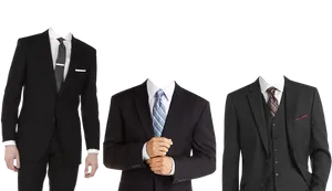 Varietyof Mens Suits PNG Image