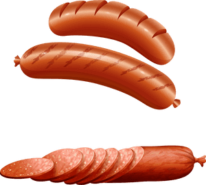 Download Breakfast Png Image - Sausages Clipart, Transparent Png PNG with transparent background
