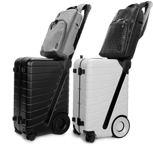 Varietyof Travel Luggage PNG Image