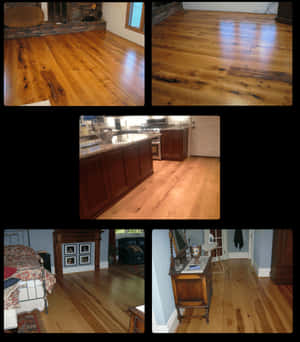 Varietyof Wood Floorsin Interiors PNG image with transparent background