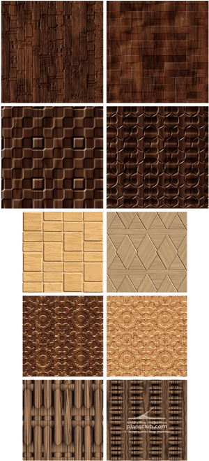 Patterned Timber Tiles - Tile, HD Png Download PNG image with transparent background