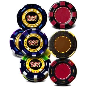 Various Casino Chips Png 71 PNG Image