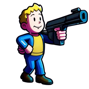 Vault Boy Game Emblem Png Dus88 PNG Image