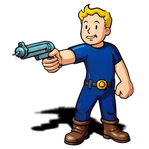 Vault Boy Official Art Png 47 PNG Image