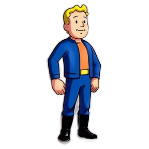 Vault Boy Unique Design Png Lgo33 PNG Image