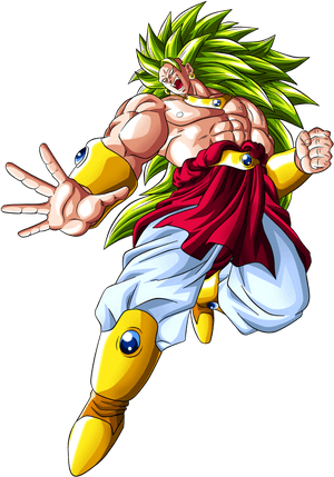 Vector Freeuse Library Broly Transparent Kakarot - Broly Super Sayajin 3, HD Png Download PNG image with transparent background