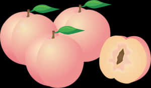 Plant,apple,peach - Peach Clip Art, HD Png Download PNG image with transparent background