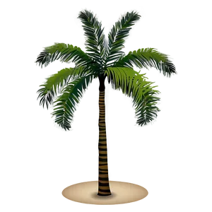 Vector Palm Tree Silhouette Png 66 PNG Image