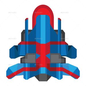 Vector Spaceship Sprite, HD Png Download PNG image with transparent background