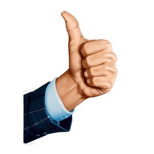 Vector Thumbs Up Design PNG 53 PNG image with transparent background