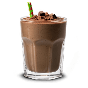 Vegan Chocolate Smoothie PNG ete PNG image with transparent background