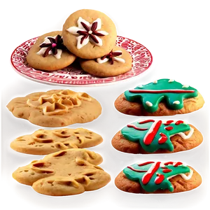 Vegan Christmas Cookie Options Png Rvn35 PNG Image